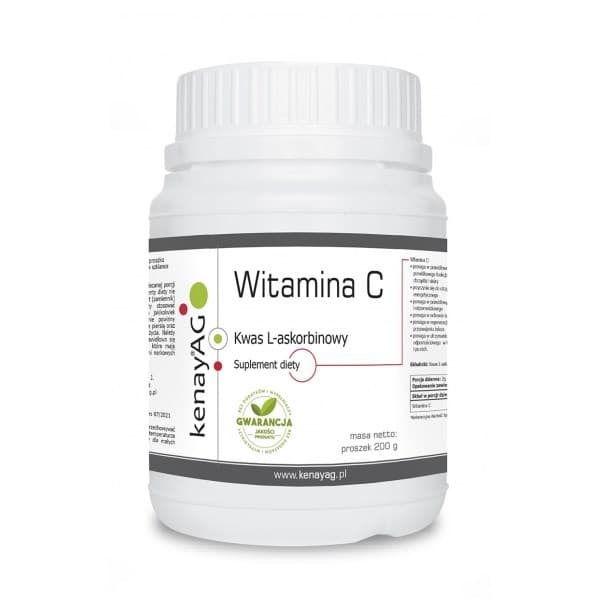 Kenay - Vitamin C Powder - 200g – Kenay förpackning