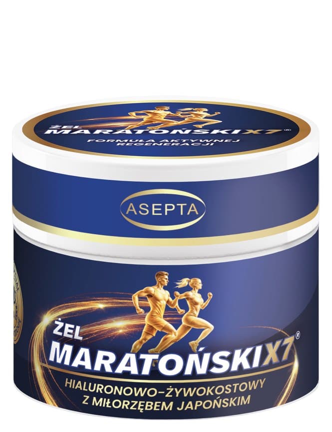 Asepta - Marathon Gel X7 – Asepta förpackning