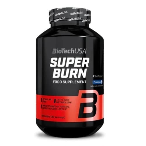 BioTechUSA - Super Burn - 120 tablets – BioTechUSA förpackning