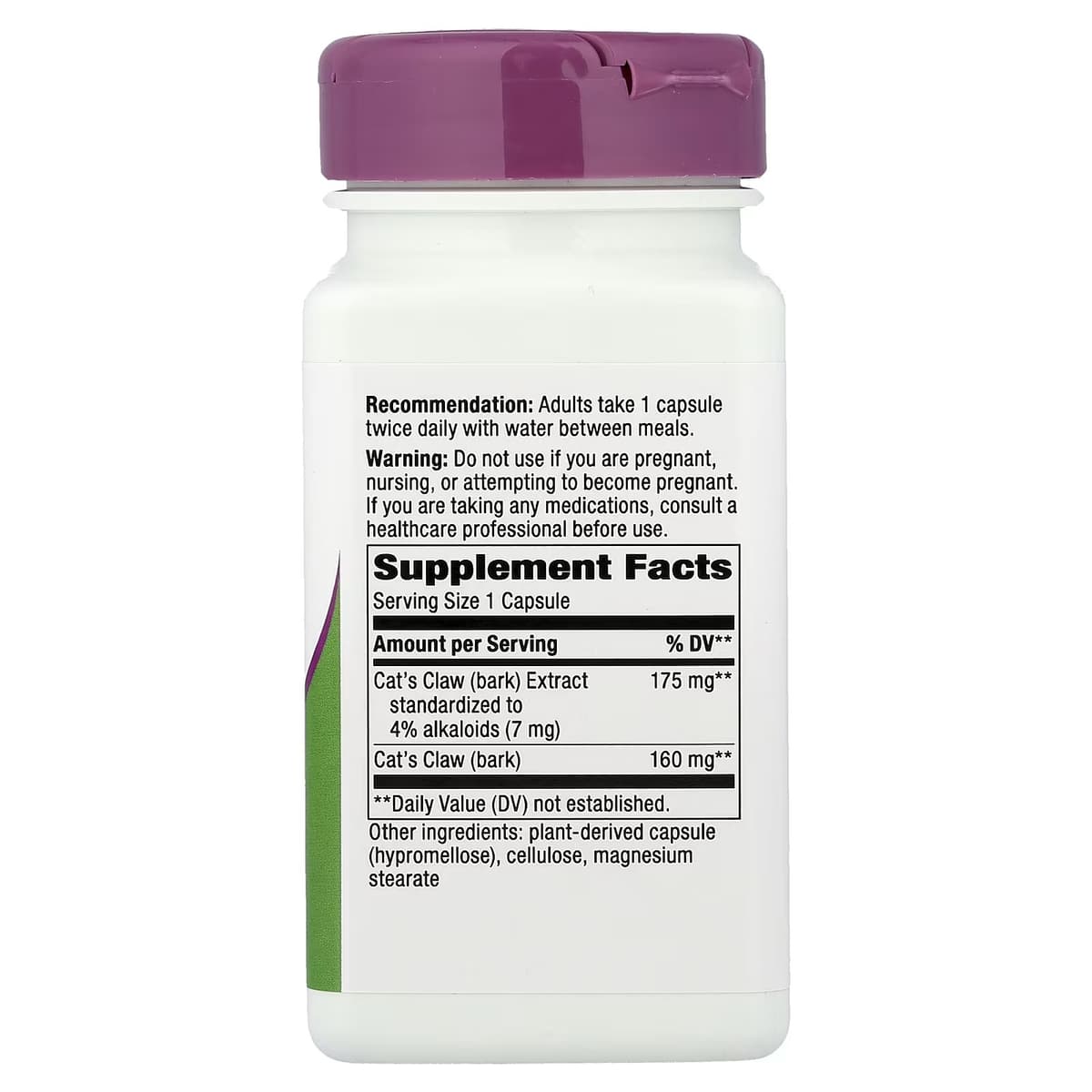 Nature's Way - Cat'S Claw Premium Extract - 60 Vcaps