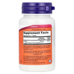 NOW Foods - Vitamin B-1 - 100 Tabs