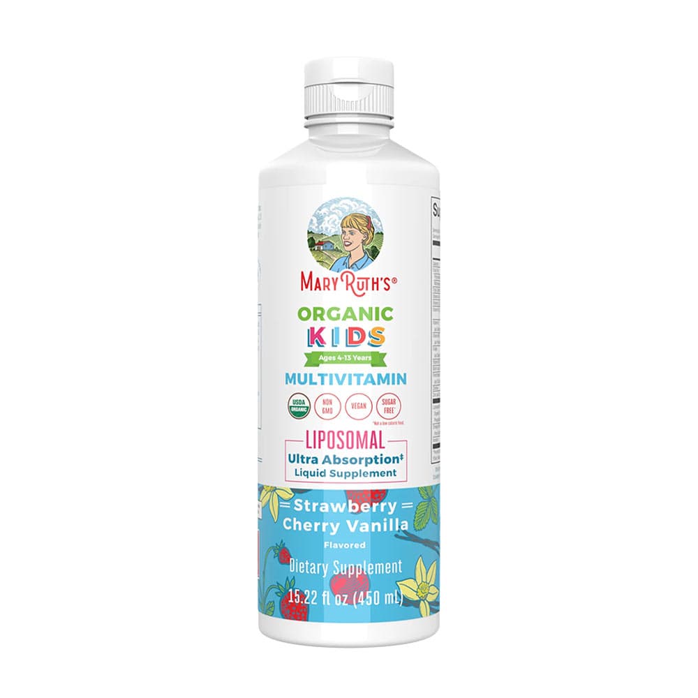 MaryRuth's - Organic Kids Multivitamin Liposomal - 450 mL – Maryruth'S förpackning