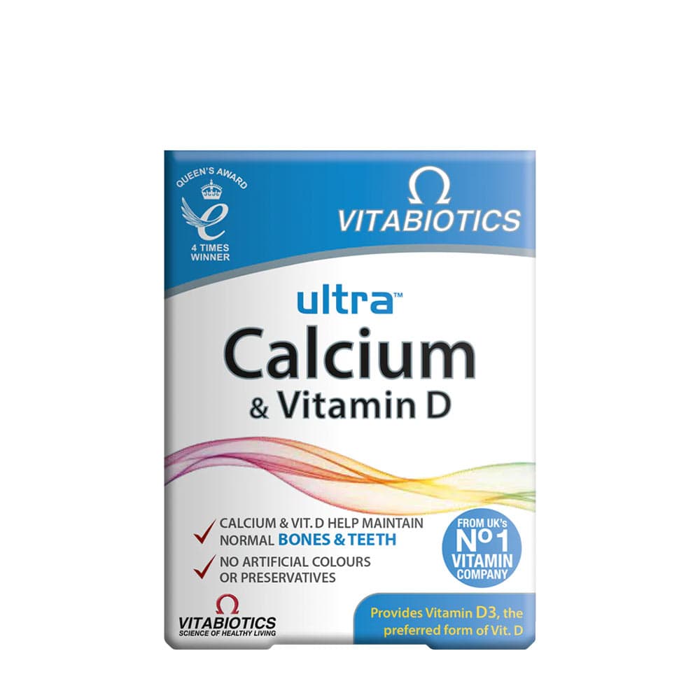 Vitabiotics - Ultra Calcium & Vitamin D - 30 Tabs