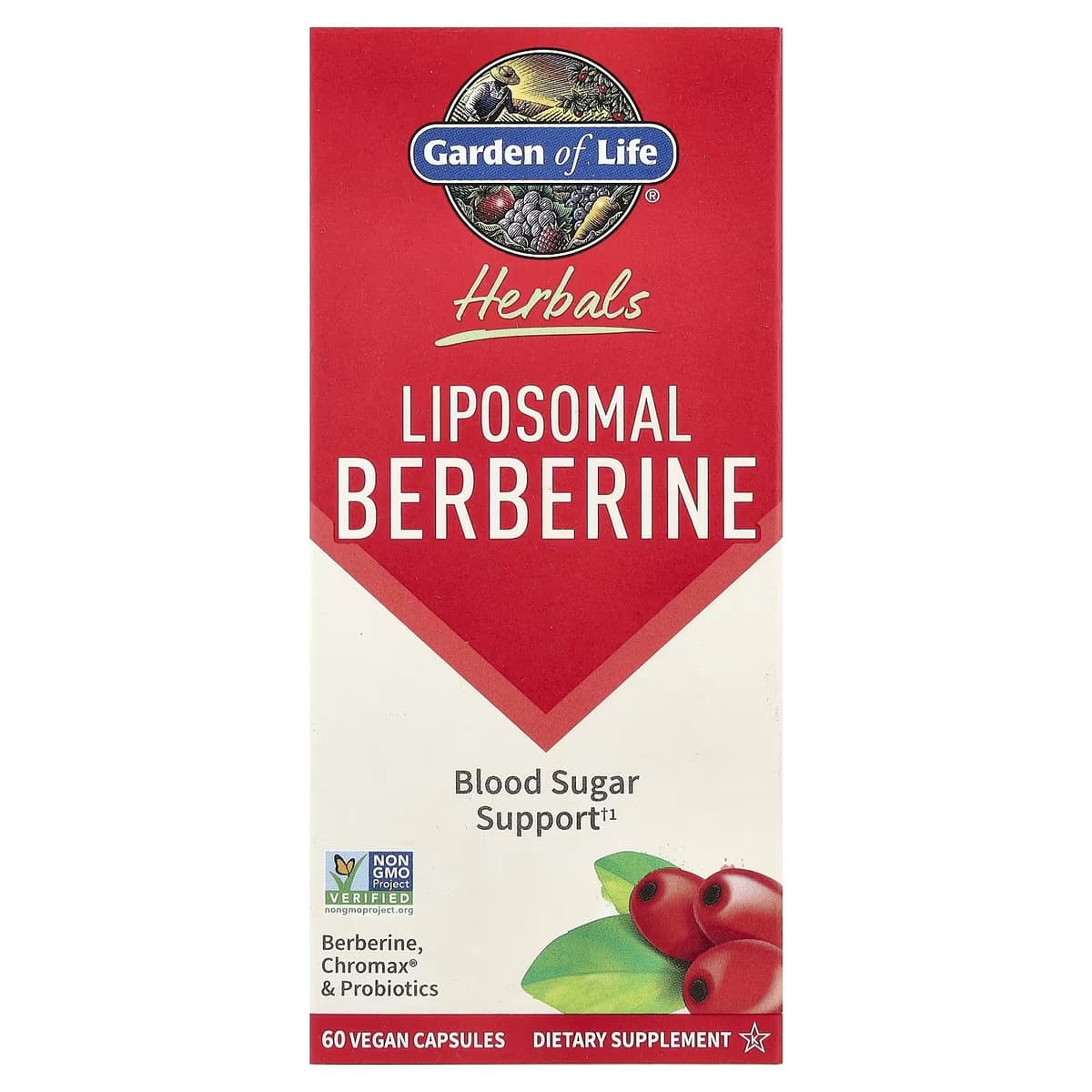 Garden Of Life - Liposomal Berberine - 60 Vcaps