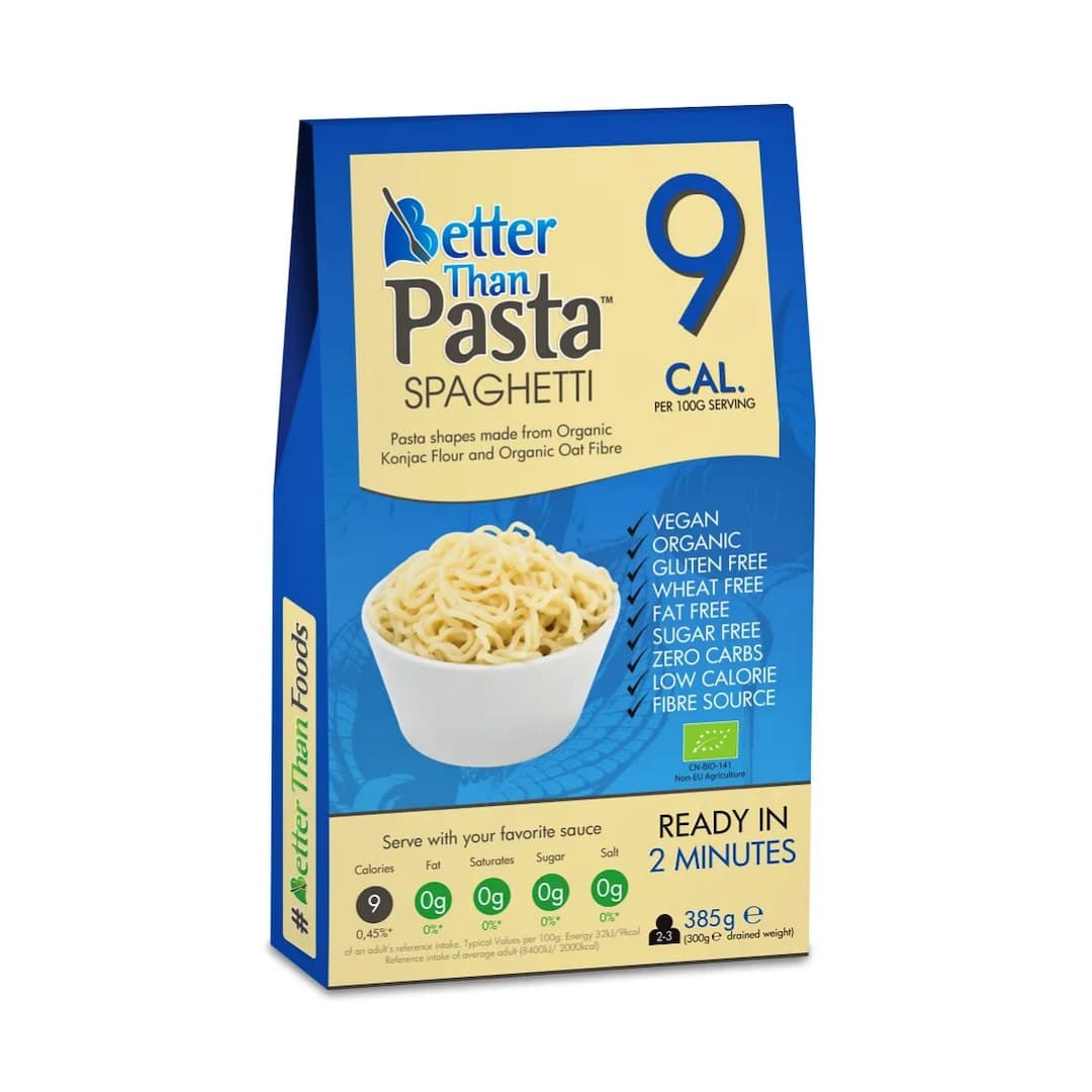Better Than Foods - Organic Konjac Spaghetti Gluten-Free 385g