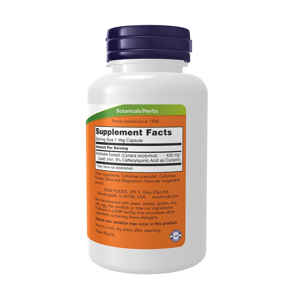 NOW Foods - Artisokkiekstrakti 450 mg - 90 kapselia