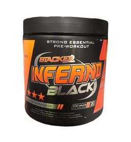 Stacker2 - Inferno Black - Pre-Workout Energy