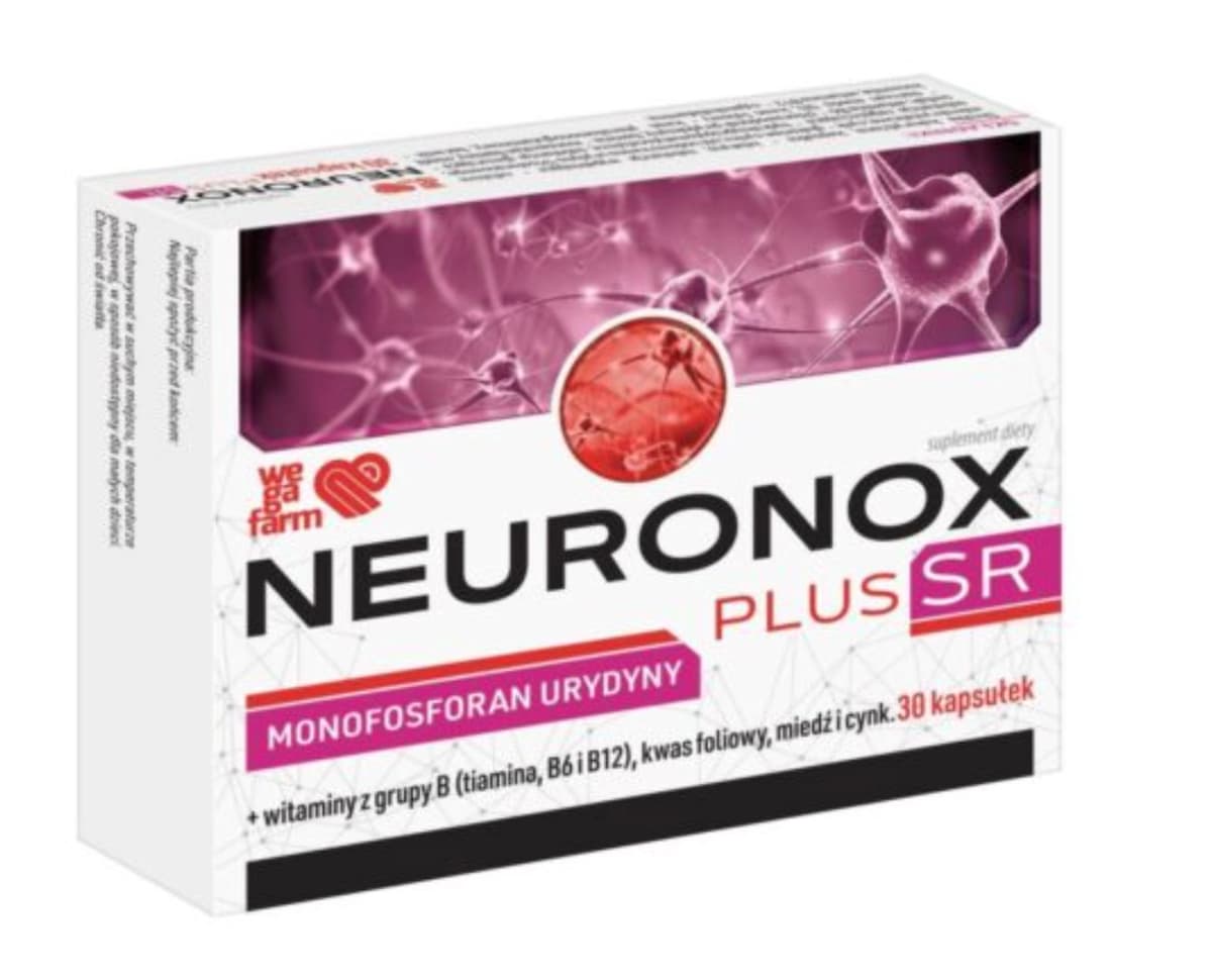 WegaFarm - Neuronox Plus SR - 30 Caps – WegaFarm förpackning
