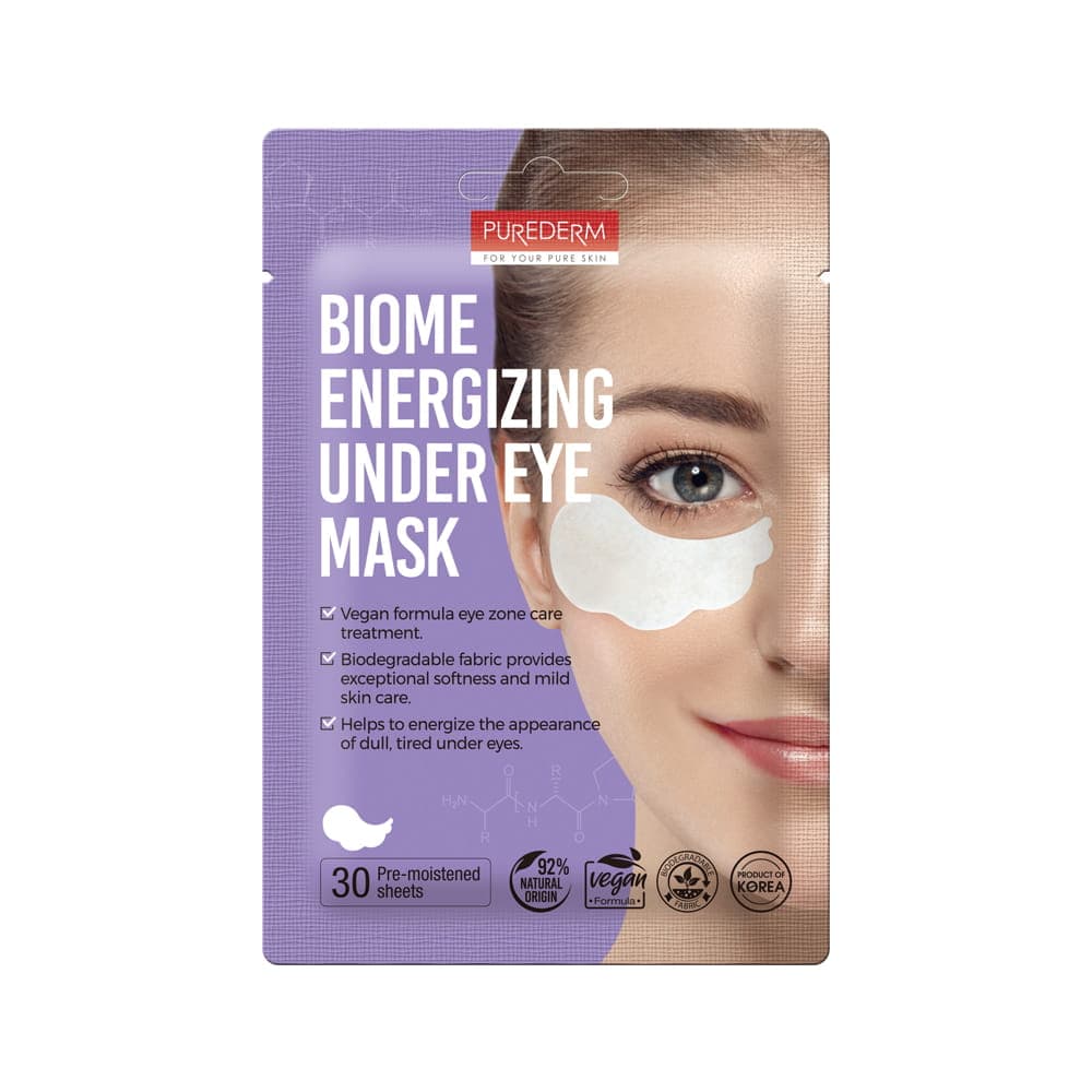 PUREDERM - Biome Energizing Under Eye Mask - 30 sheets
