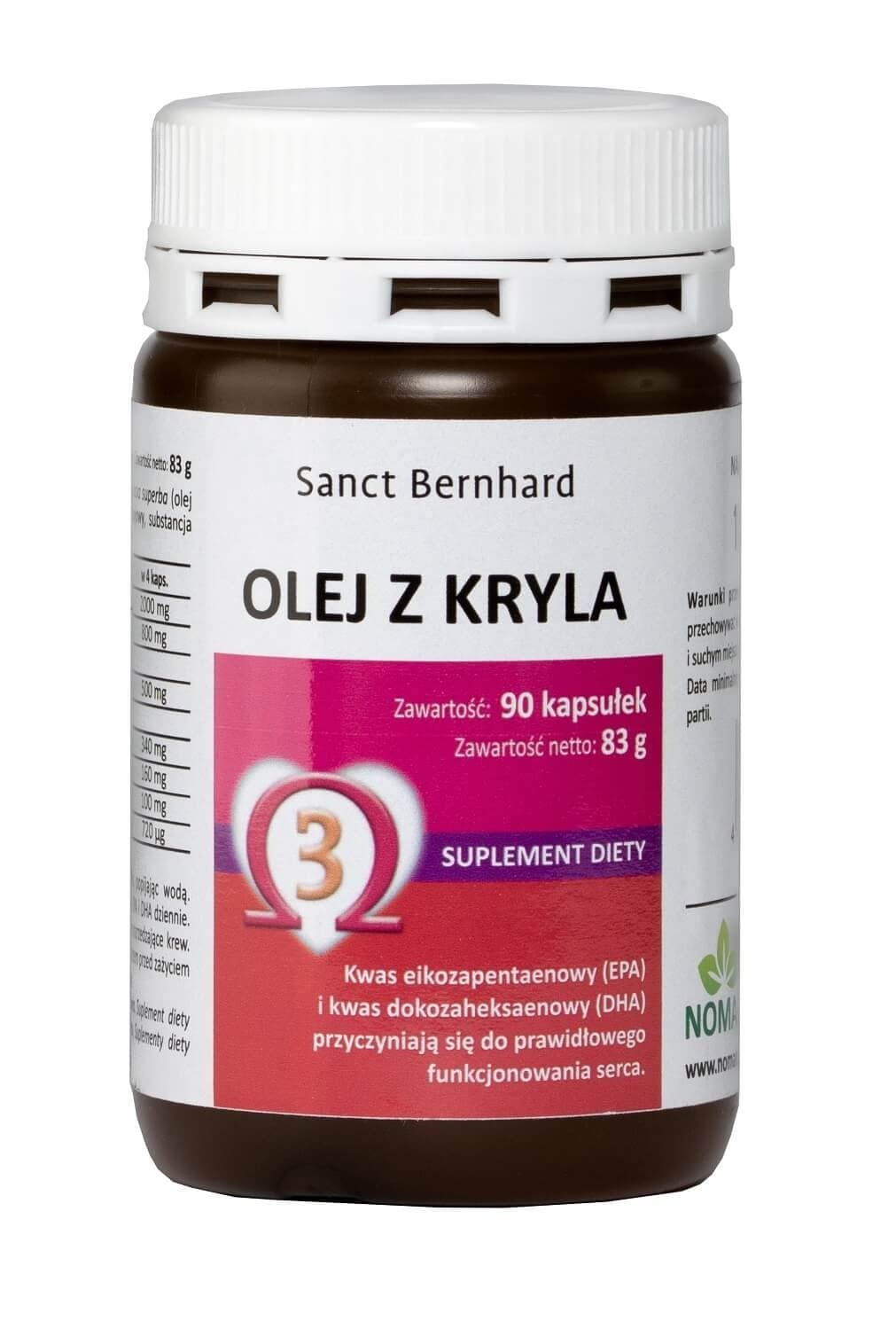 Kräuterhaus Sanct Bernhard - Krill Oil - 90 Caps