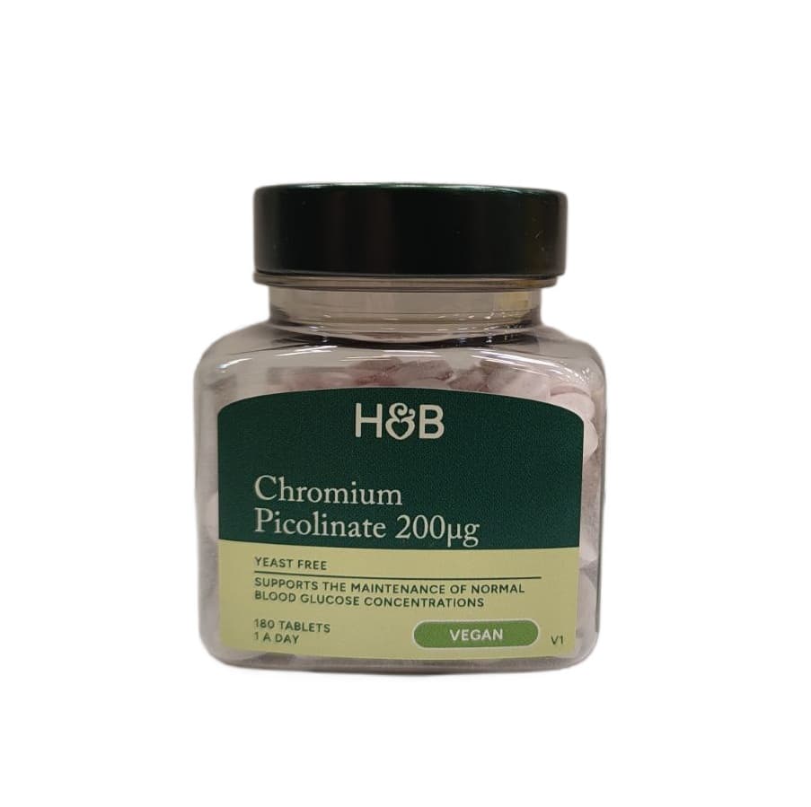 Holland & Barrett - Chromium Picolinate – Holland & Barrett förpackning