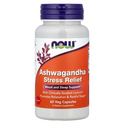NOW Foods - Ashwagandha Stress Relief - 60 Vcaps