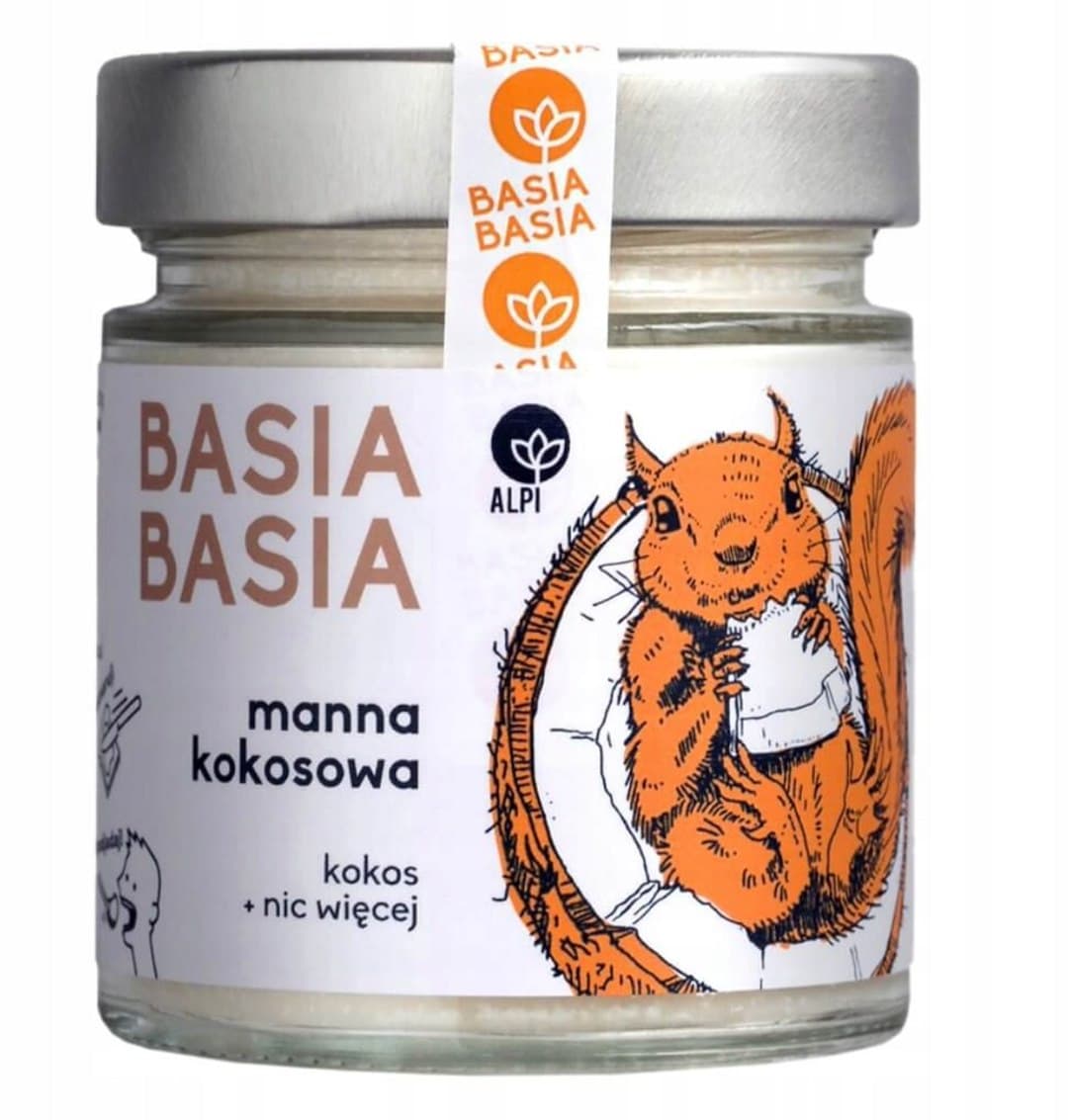 ALPI - BasiaBasia Manna kokosowa 210 g – ALPI förpackning