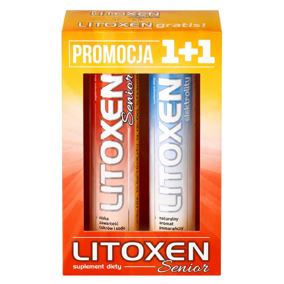 XENICO PHARMA - Litoxen Senior - 2x20 tablets – XENICO PHARMA förpackning