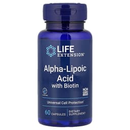 Life Extension - Alpha-Lipoic Acid With Biotin - 60 Caps