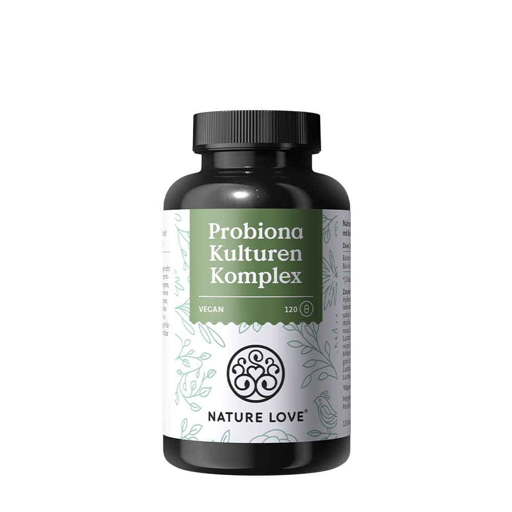 Nature Love - Probiotic Culture Complex - 30 Days - 120 Caps – Nature Love förpackning