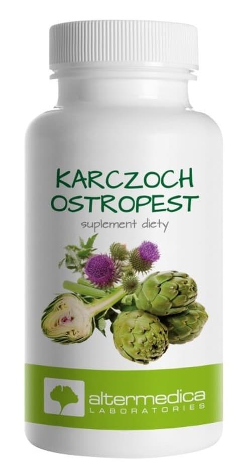 Alter Medica - Artichoke Milk Thistle - 60 Caps – Alter Medica förpackning