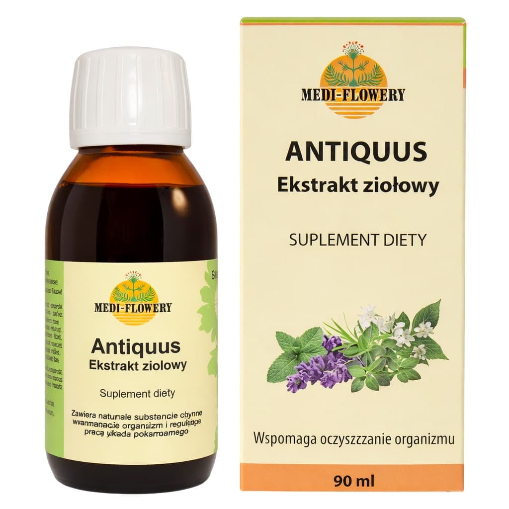 Medi-Flowery - Ekstrakt Ziołowy Antiquus 90ml Medi-Flowery