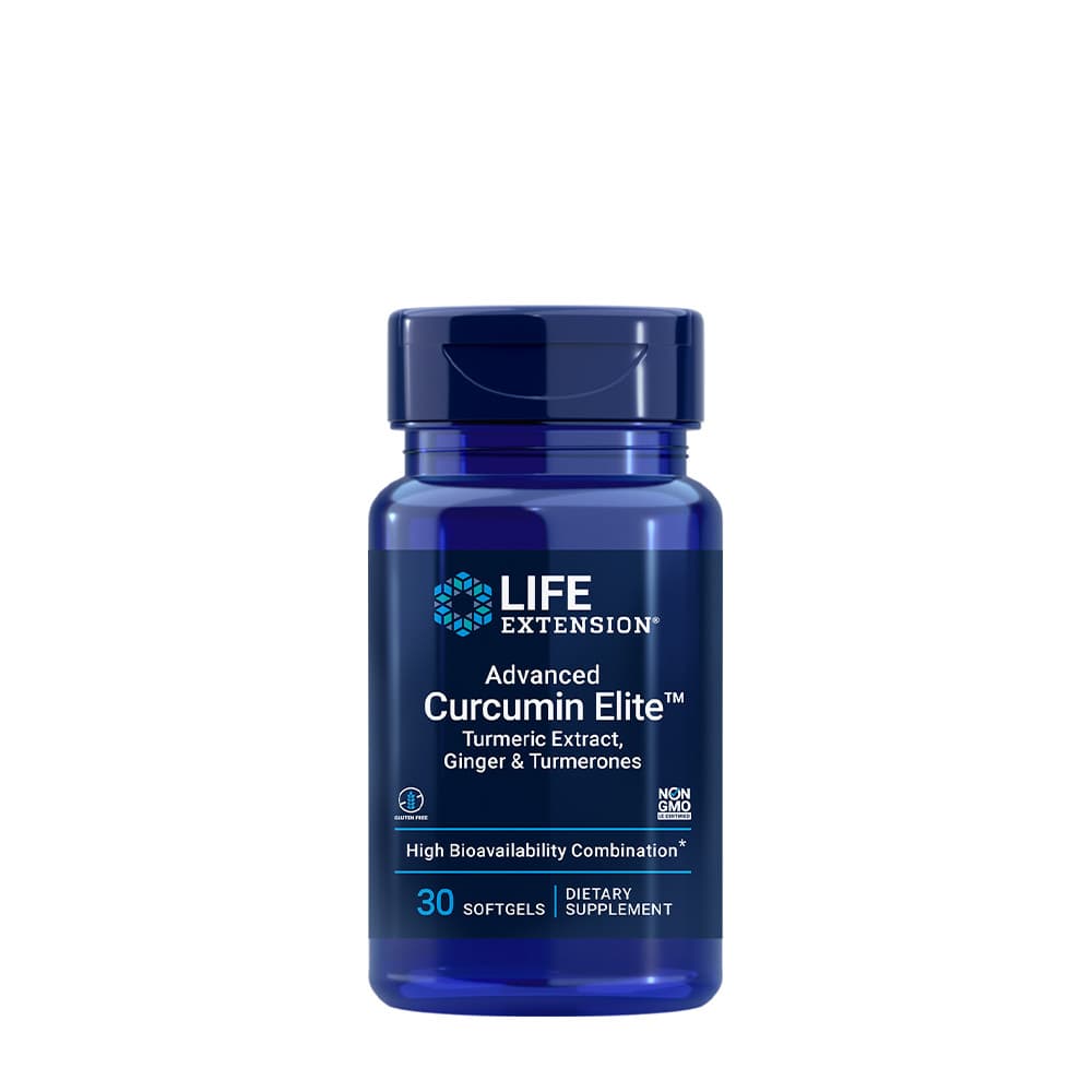 Life Extension - Advanced Curcumin Elite - 30 Sgels – Life Extension förpackning