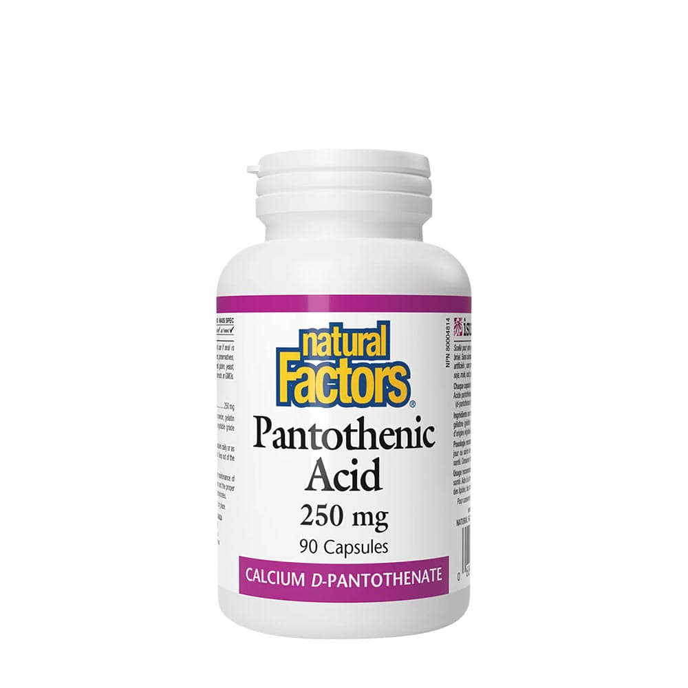 Natural Factors - Pantothenic Acid - 90 Caps