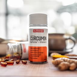 Nutrend - Curcumin Bioperine + Vitamin D - 60 Caps
