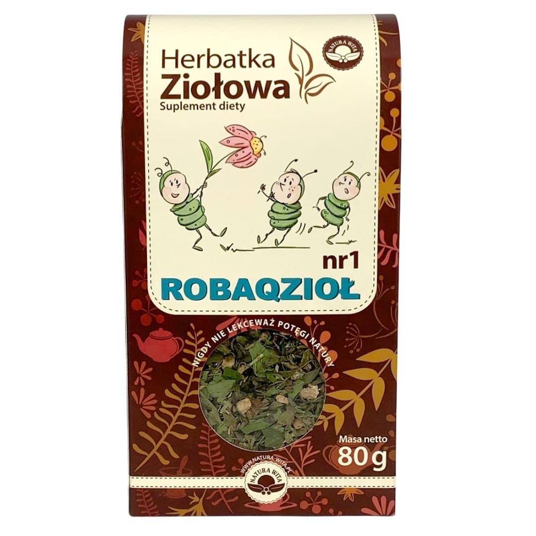 Natura-Wita - Herbal Tea - 80g – Natura-Wita förpackning