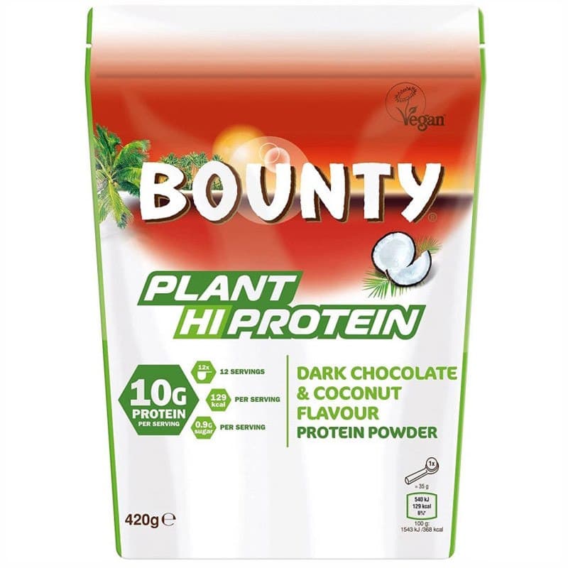 Mars Protein Bounty Plant Protein powder 420g – Mars förpackning