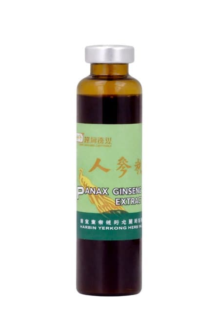 Yerkong Herb - Panax Ginseng Extractum - 10 x 10ml