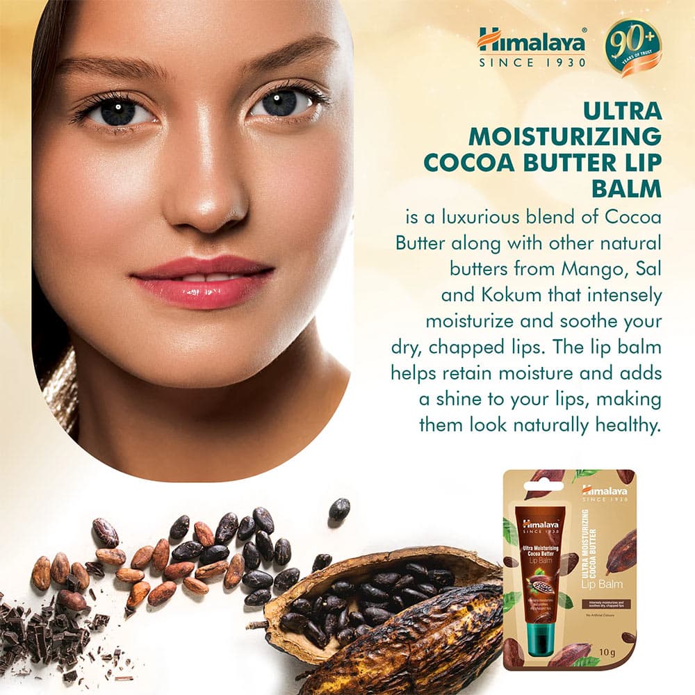 Himalaya - Ultra Kostea Kakaovoi Huulivoide - 10g