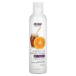 Now Foods - Vitamin C & Manuka Honey Gel Cleanser - 236ml