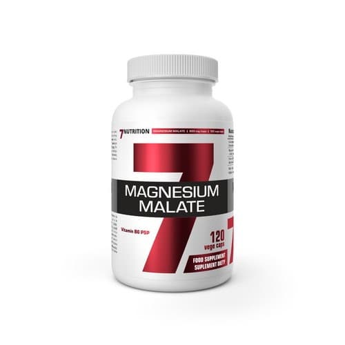 7Nutrition - Magnesium Malate - 120 Vcaps – 7 Nutrition förpackning