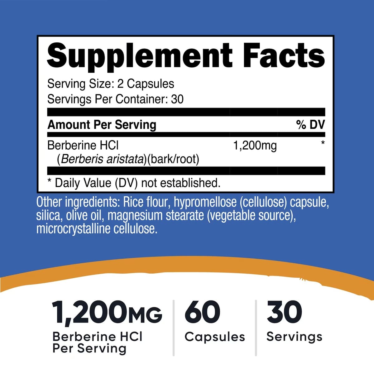 Nutricost - Berberine - 60 Caps