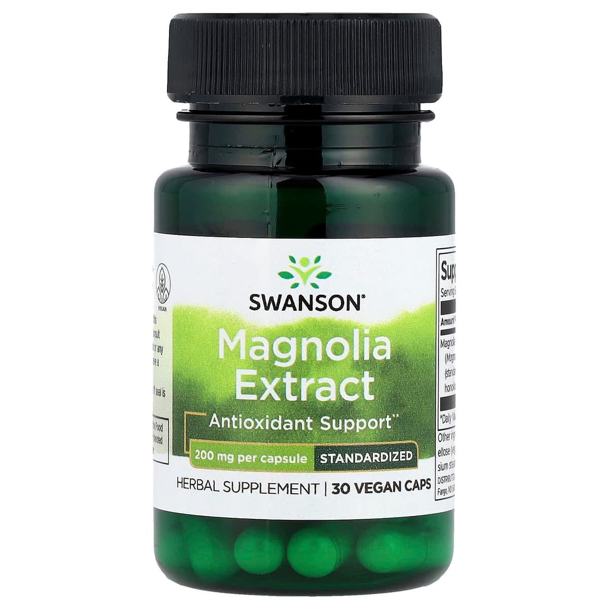Swanson - Magnolia Extract - 30 Vcaps