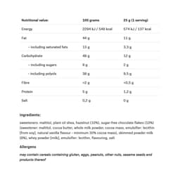 Allnutrition - Nutlove Crispy Hazelnut Milky & White Choco - 500g