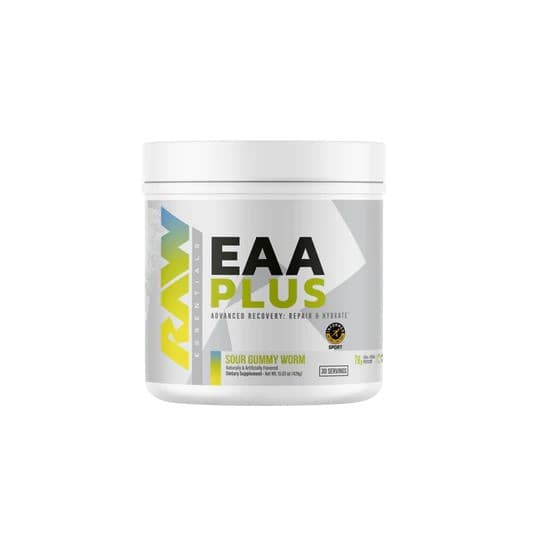 Raw Nutrition - EAA Plus - Essential Amino Acids – Raw Nutrition förpackning