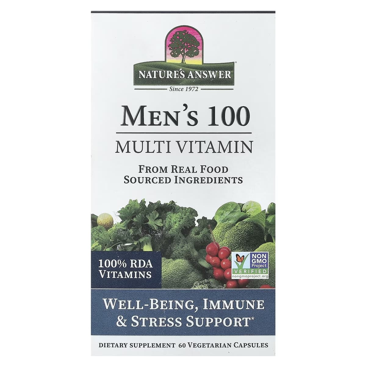 Nature's Answer - Men'S 100 Multivitamin - 60 Vcaps