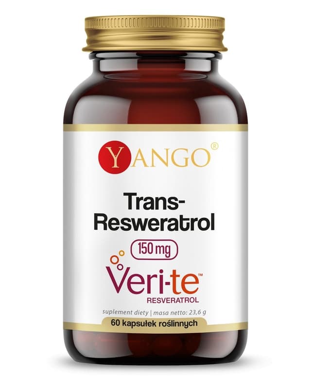 Yango - Trans-Resveratrol - 60 Caps (KORT DATUM 2026-11-30) – Yango