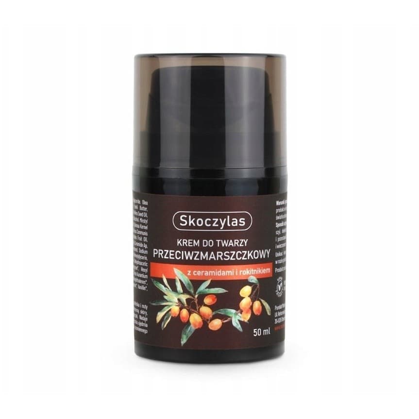 Skoczylas - Anti-Wrinkle Face Cream with Ceramides and Sea Buckthorn – Skoczylas förpackning