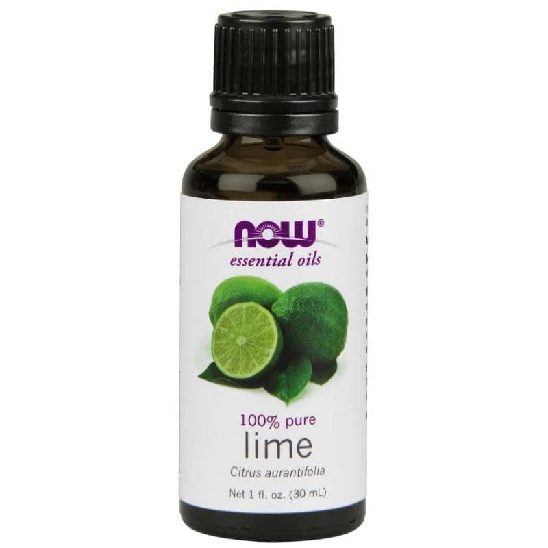 NOW Foods - Eeterinen öljy, Lime - 30ml – NOW Foods pakkaus