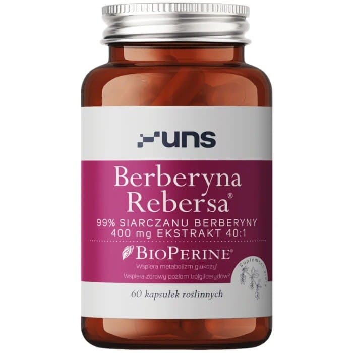 UNS - Berberine Rebersa - 60 Caps – UNS förpackning