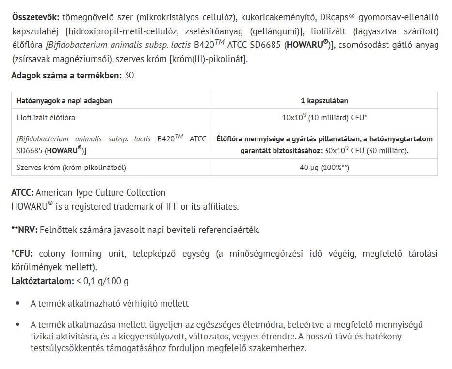 Natur Tanya - S-Biotikum - 30 Caps