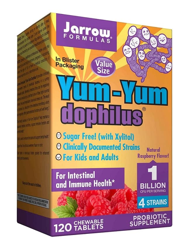 Jarrow Formulas - Yum-Yum Dophilus - 120 Gummies Tabs