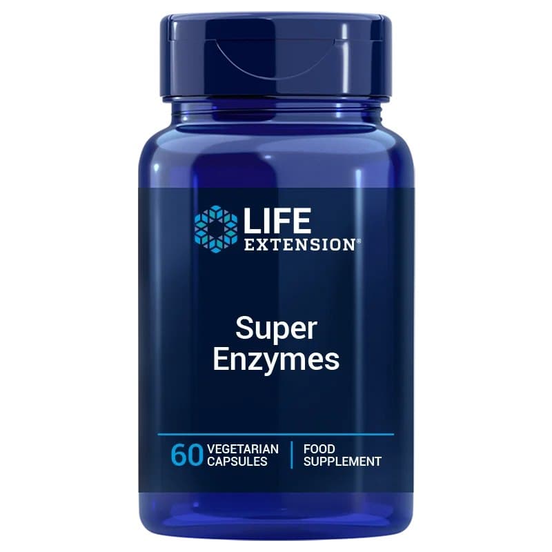 Life Extension - Forbedrede Super Fordøyelsesenzymer og Probiotika – Life Extension emballage