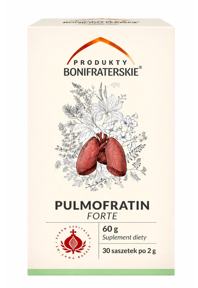Produkty Bonifraterskie - Pulmofratin Forte - 60 g – Produkty Bonifraterskie