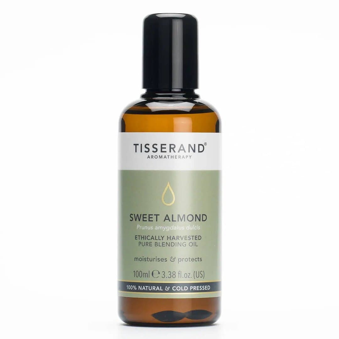 Tisserand Aromatherapy - Sweet Almond Ethically Harvested Oil - 100ml – Tisserand Aromatherapy förpackning