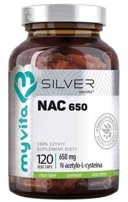 MyVita - NAC N-Acetyl-L-Cysteine 650mg