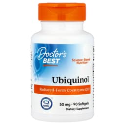 Doctor's Best - Ubiquinol, 50mg - 90 Sgels