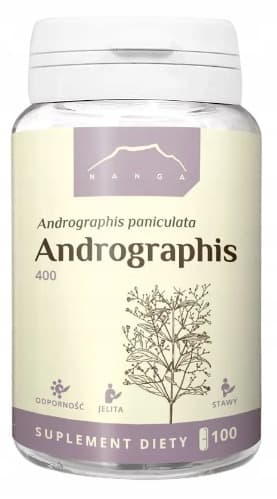 NANGA - Andrographis - 100 Caps – NANGA förpackning
