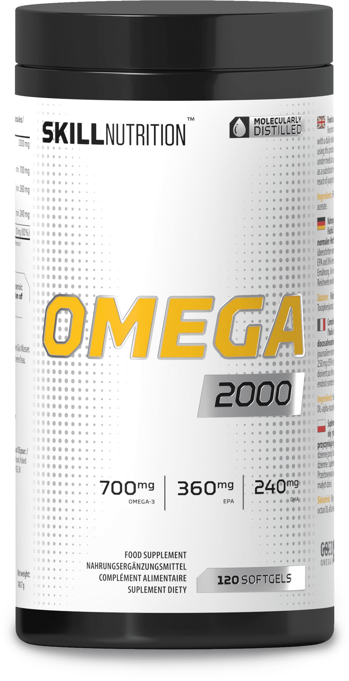 Skill Nutrition - Omega 2000 – Skill Nutrition förpackning