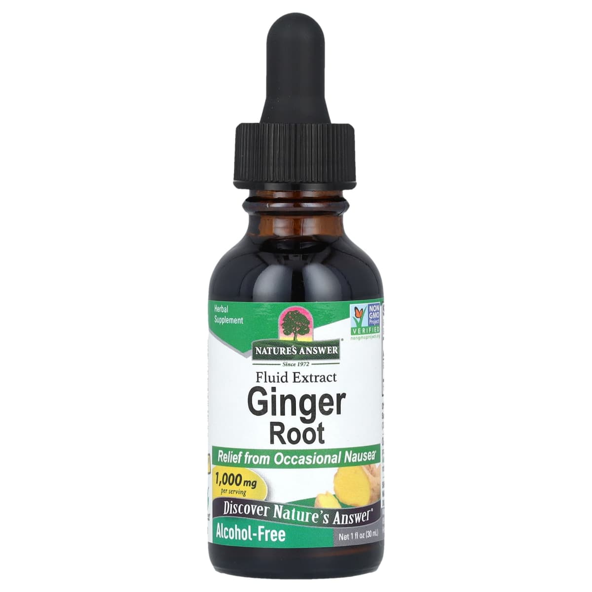 Nature's Answer - Ginger Root Fluid Extract - 30ml